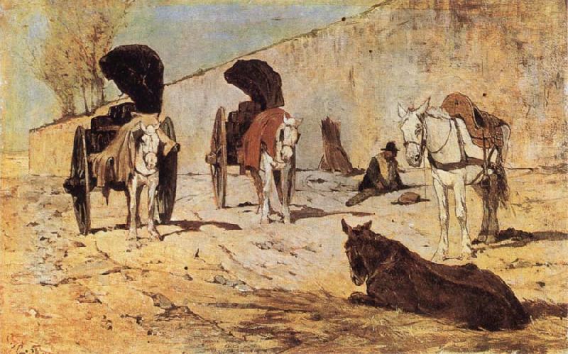 Roman Carts, Giovanni Fattori